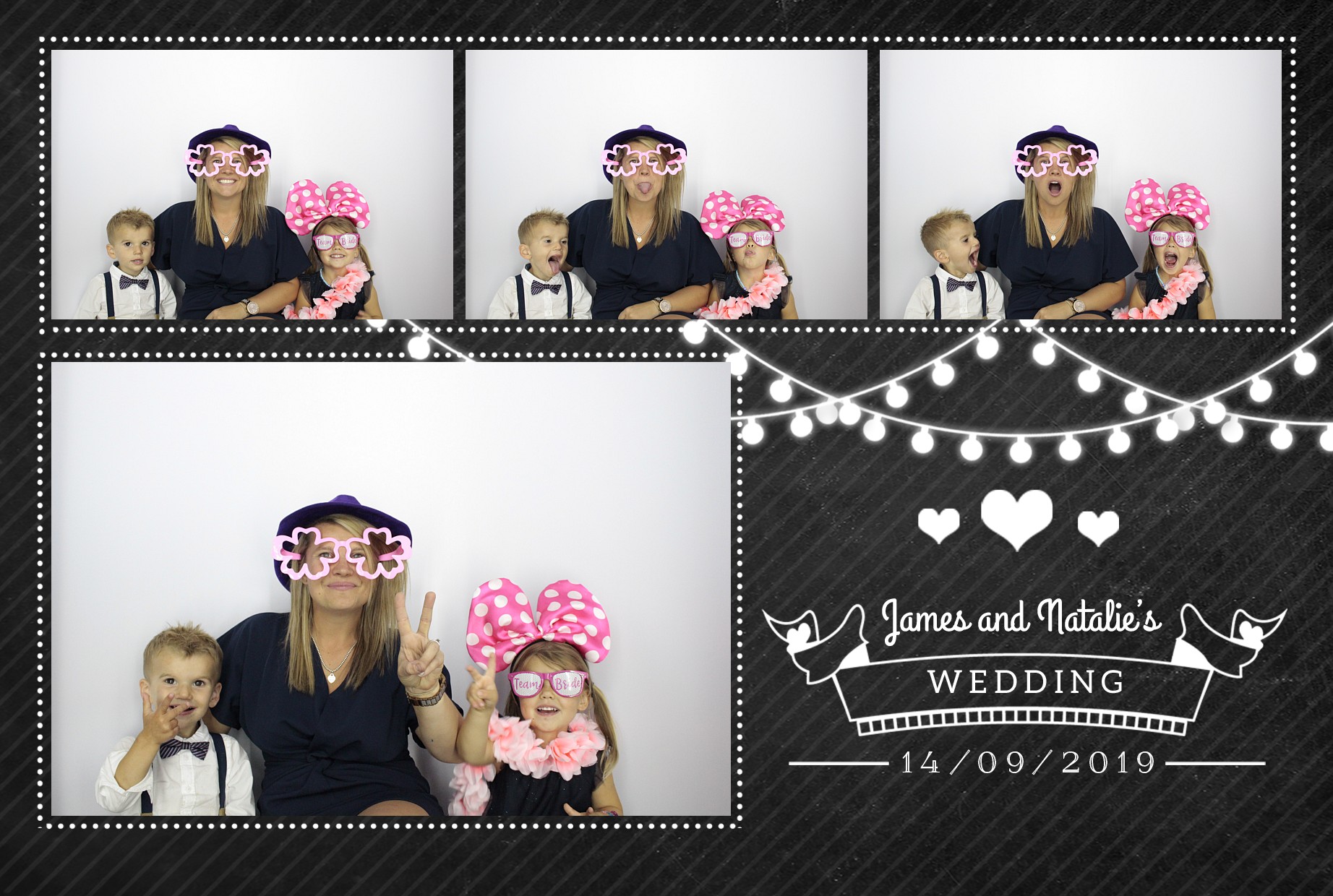 James and Natalie’s Wedding | View more photos from the event at gallery.myphotoboothexperience.co.uk/u/MyPhotoBoothExperienceLtd/James-and-Natalie’s-Wedding